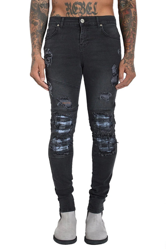 Carlos Jeans Stonewash Black